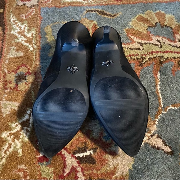 Warsaw Black Heel Booties - Picture 3 of 4